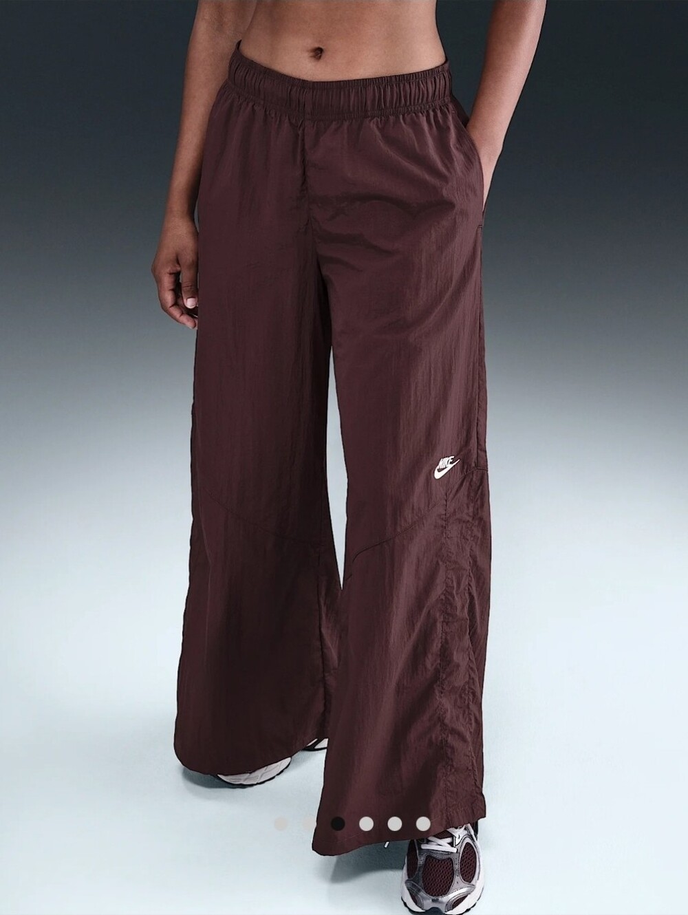 Sz S Nike Sportswear Women's Wide-Leg Woven Pants